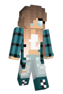 CurlyCindy Minecraft avatar full body