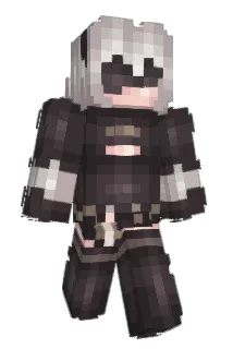 CurlyFries27XD Minecraft avatar full body