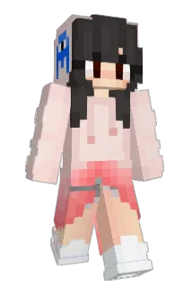 CurlyGirl353 Minecraft avatar full body