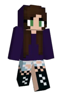 CurlyGirl57 Minecraft avatar full body