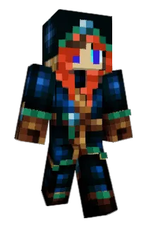 Curlysew Minecraft avatar full body