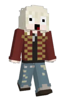 Curtified Minecraft avatar full body