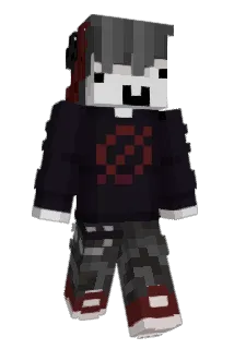 Cusred Minecraft avatar full body