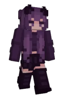 CutCatRamen Minecraft avatar full body
