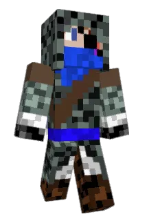 CutHand Minecraft avatar full body