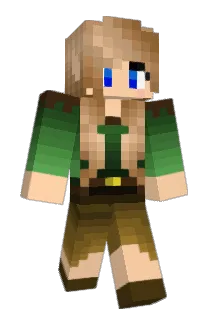 CuteElfGirl Minecraft avatar full body