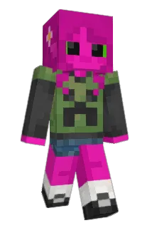 CuteGirlSteve33 Minecraft avatar full body