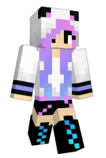 CutePanda7 Minecraft avatar full body