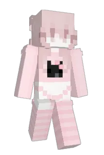 CuteSakuraGirly Minecraft avatar full body