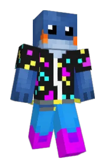 Cutemudkip Minecraft avatar full body