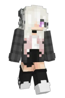 Cutevampirewoman Minecraft avatar full body