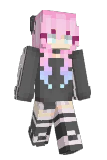 CutieBellX3 Minecraft avatar full body