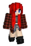 CutieMika Minecraft avatar full body