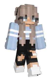 Cutiiiiee Minecraft avatar full body