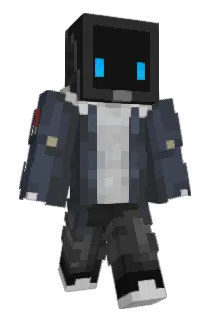 CyVoltage Minecraft avatar full body