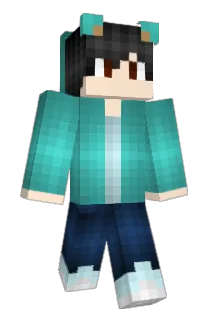 Cyaan Minecraft avatar full body
