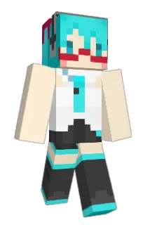 CyanAsher Minecraft avatar full body