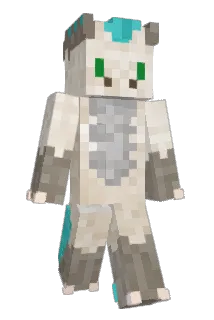 CyanFootedFerret Minecraft avatar full body