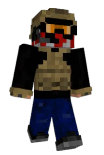 Cyan_Husky Minecraft avatar full body