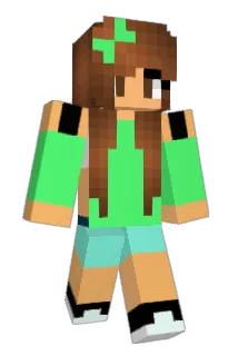 CyanideGirl Minecraft avatar full body