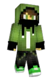 Cyba Minecraft avatar full body
