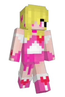 CyberBlondie Minecraft avatar full body