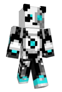 CyberHelmet Minecraft avatar full body
