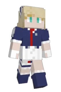 CyberIke Minecraft avatar full body