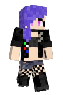CyberJezebel Minecraft avatar full body