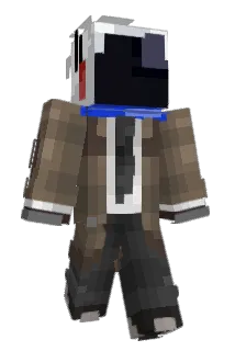 Cyberflipping Minecraft avatar full body