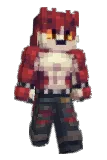 Cyberplatinum Minecraft avatar full body