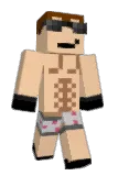 Cybersukkel Minecraft avatar full body