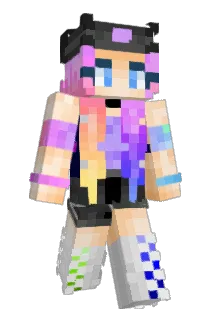 CybrBunnie Minecraft avatar full body