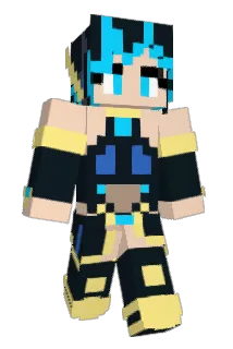 CybrieNova Minecraft avatar full body