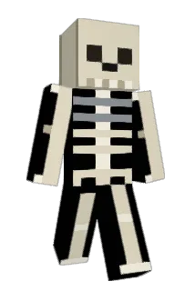 Czaszkobujca Minecraft avatar full body