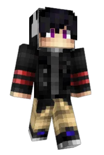 D1end Minecraft avatar full body