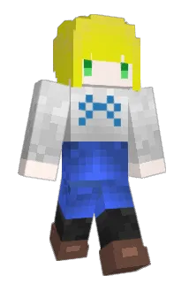 D3X3T444 Minecraft avatar full body
