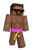 D3epCry Minecraft avatar full body