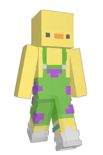 D430t Minecraft avatar full body