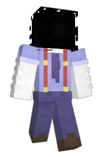 D4H7 Minecraft avatar full body