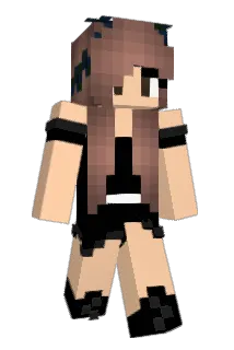 D4rkFlower Minecraft avatar full body