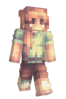DAB451392209 Minecraft avatar full body