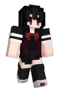 DAMNBABE Minecraft avatar full body
