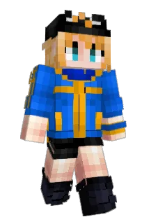 DBMM Minecraft avatar full body