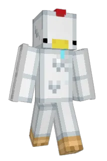 DBchicken Minecraft avatar full body