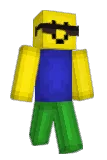DDO7 Minecraft avatar full body