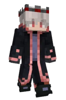 DE3ATH Minecraft avatar full body