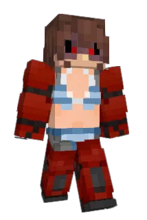 DESTROYGIRL Minecraft avatar full body