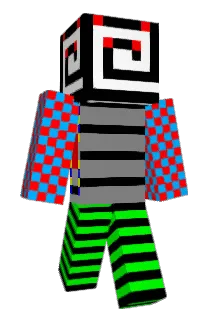 DIAMOND_SWORD_03 Minecraft avatar full body