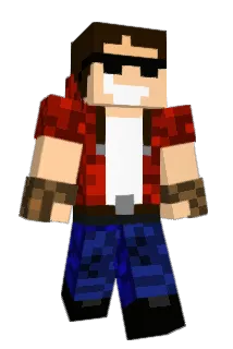 DINOX86 Minecraft avatar full body